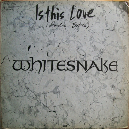 Whitesnake / Marillion ‎– Is This Love / Incommunicado (Promo)