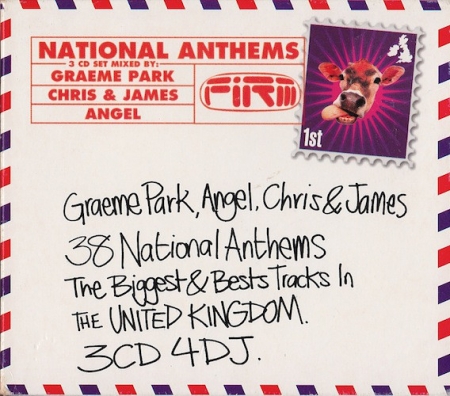 CD - Various - Graeme Park, Angel, Chris & James ‎– National Anthems (Triplo) 