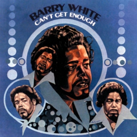 Barry White ‎– Can't Get Enough (Álbum, edição brasileira), (Rótulo Azul e Branco)