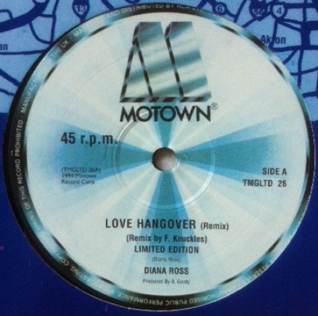Diana Ross ‎– Love Hangover /  I'm Coming Out - Remixes - (Single)