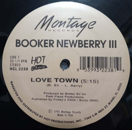Booker Newberry III ‎– Love Town / Island In The Sky / I Get Romantic / Handle With Care (E.P.)
