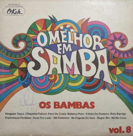 Os Bambas - O melhor em Samba - Vol. 8 (Álbum)