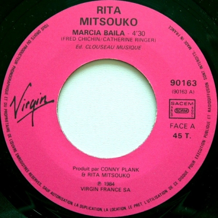 Rita Mitsouko - Marcia Baïla / Jalousie (Compacto)