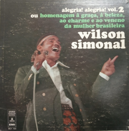 Wilson Simonal - Alegria! Alegria! Vol. 2 (Álbum / Mono) (Edição Venezuelana)