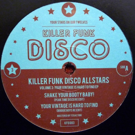 Killer Funk Disco Allstars – Volume 3: Your Vintage Is Hard To Find E.P.