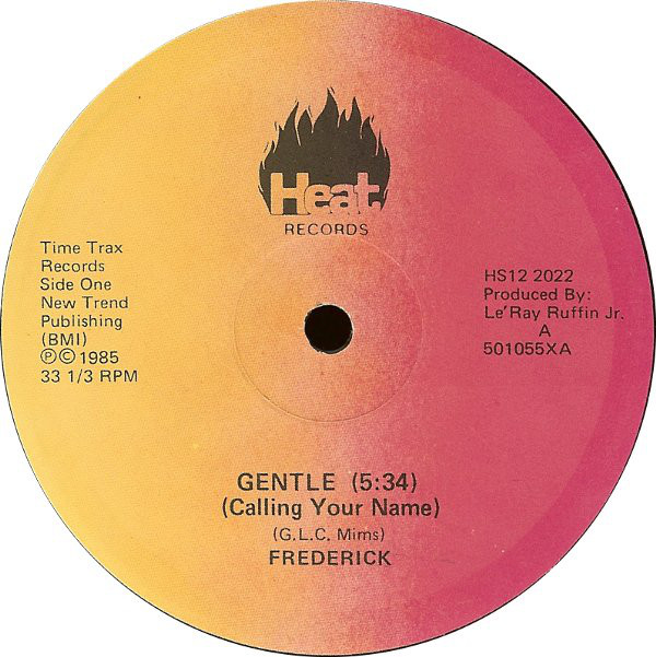 Frederick – Gentle (Calling Your Name) (Single)