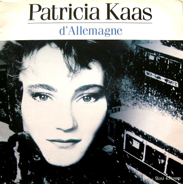 Patricia Kaas ‎– D'Allemagne (Single)