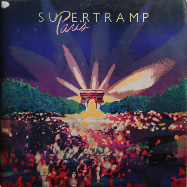 Supertramp ‎– Paris (Álbum/Duplo/Rótulos com estampa da capa)