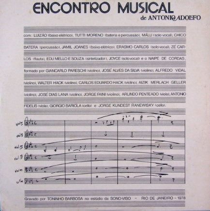Antonio Adolfo - Encontro Musical (Álbum)