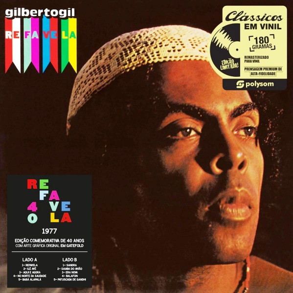 Gilberto Gil - Refavela (Álbum, Polysom)