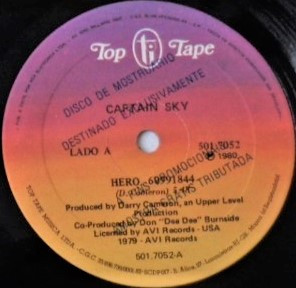 Captain Sky ‎– Hero / Cream & Sugar (Compacto)