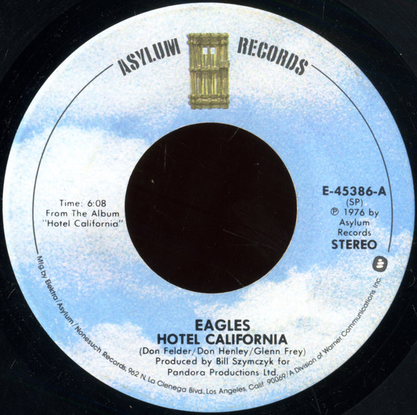 Eagles ‎– Hotel California (Compacto)