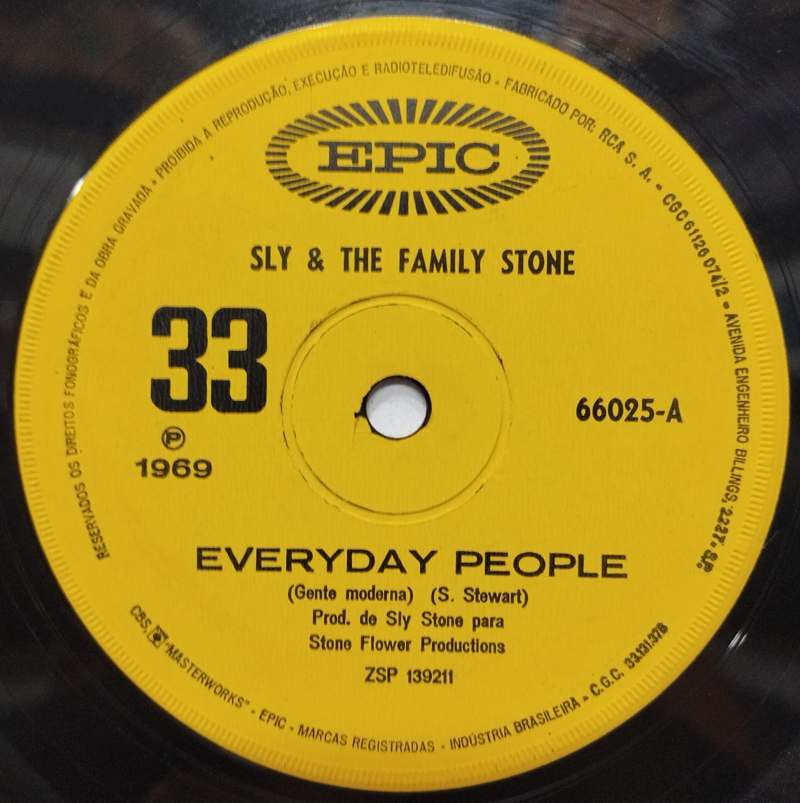 Sly & The Family Stone - Everyday People / Sing A Simple Song (Compacto)