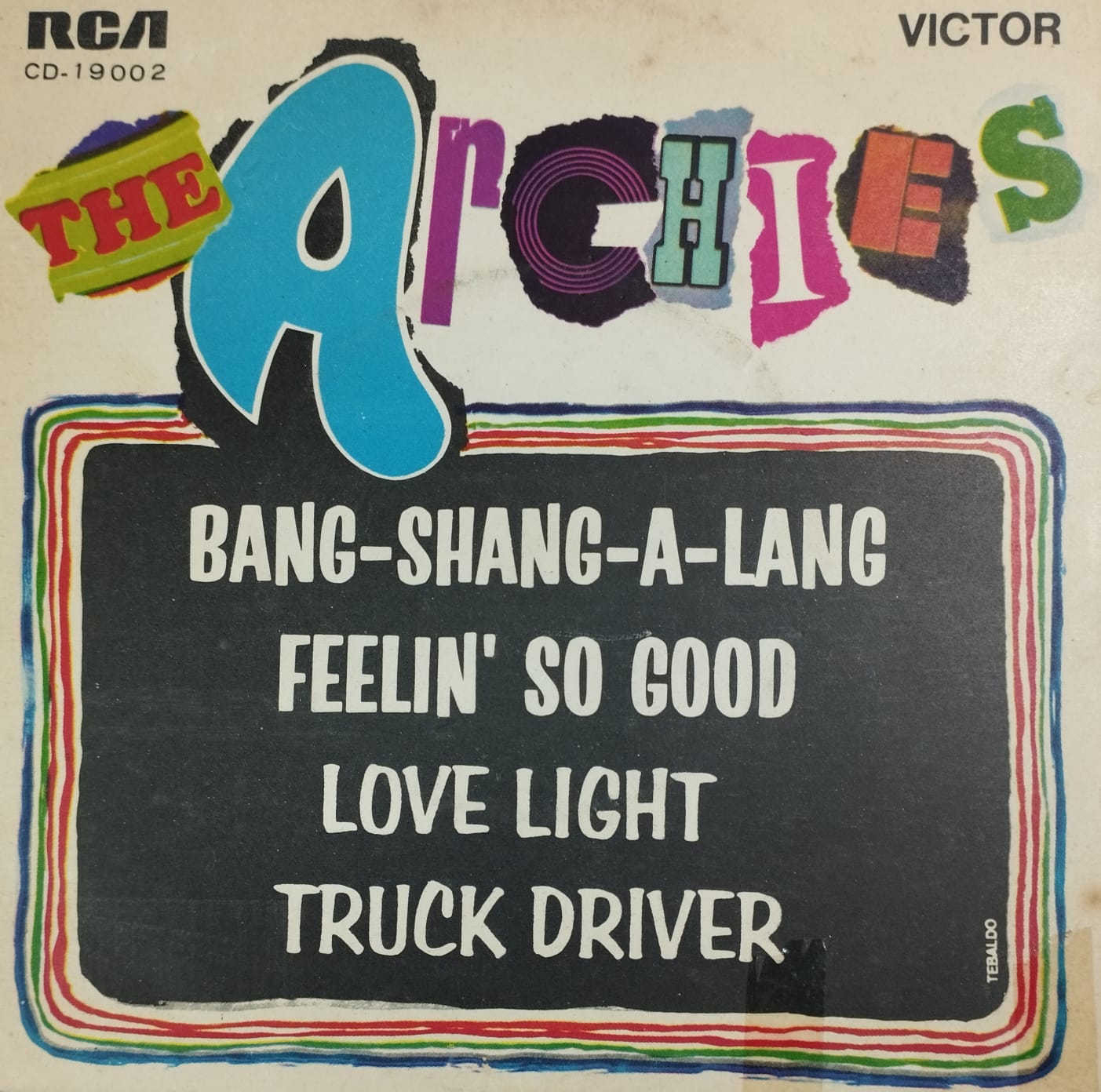 The Archies ‎– Bang-Shang-A-Lang (Compacto)