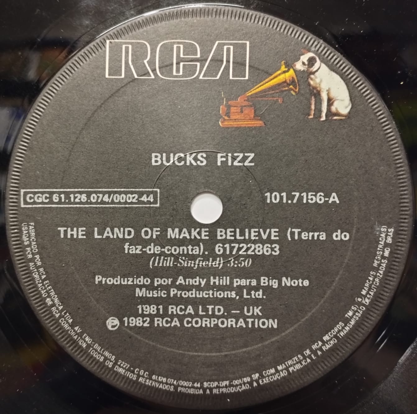 Bucks Fizz ‎– The Land Of Make Believe (Compacto)