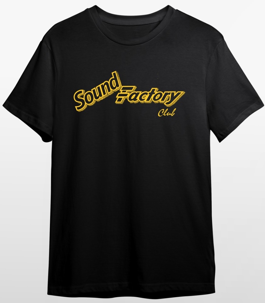 Camiseta Sound Factory (Amarela) (GG)
