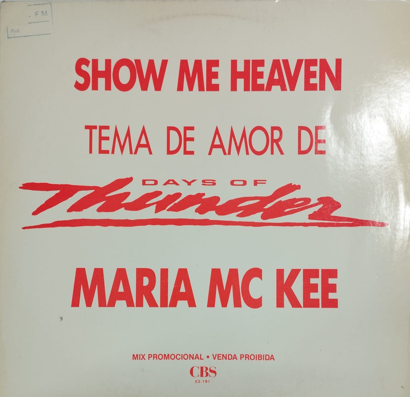 Maria McKee - Show Me Heaven (Single, Promo)