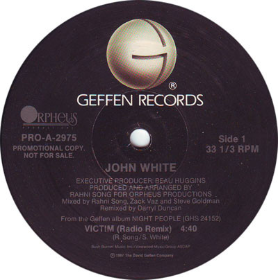 John White - Victim (Single, Promo)