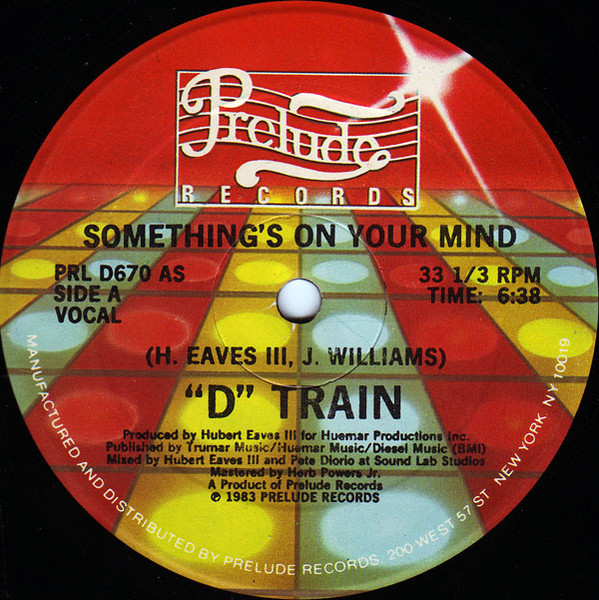 D Train - Something's On Your Mind (Single)