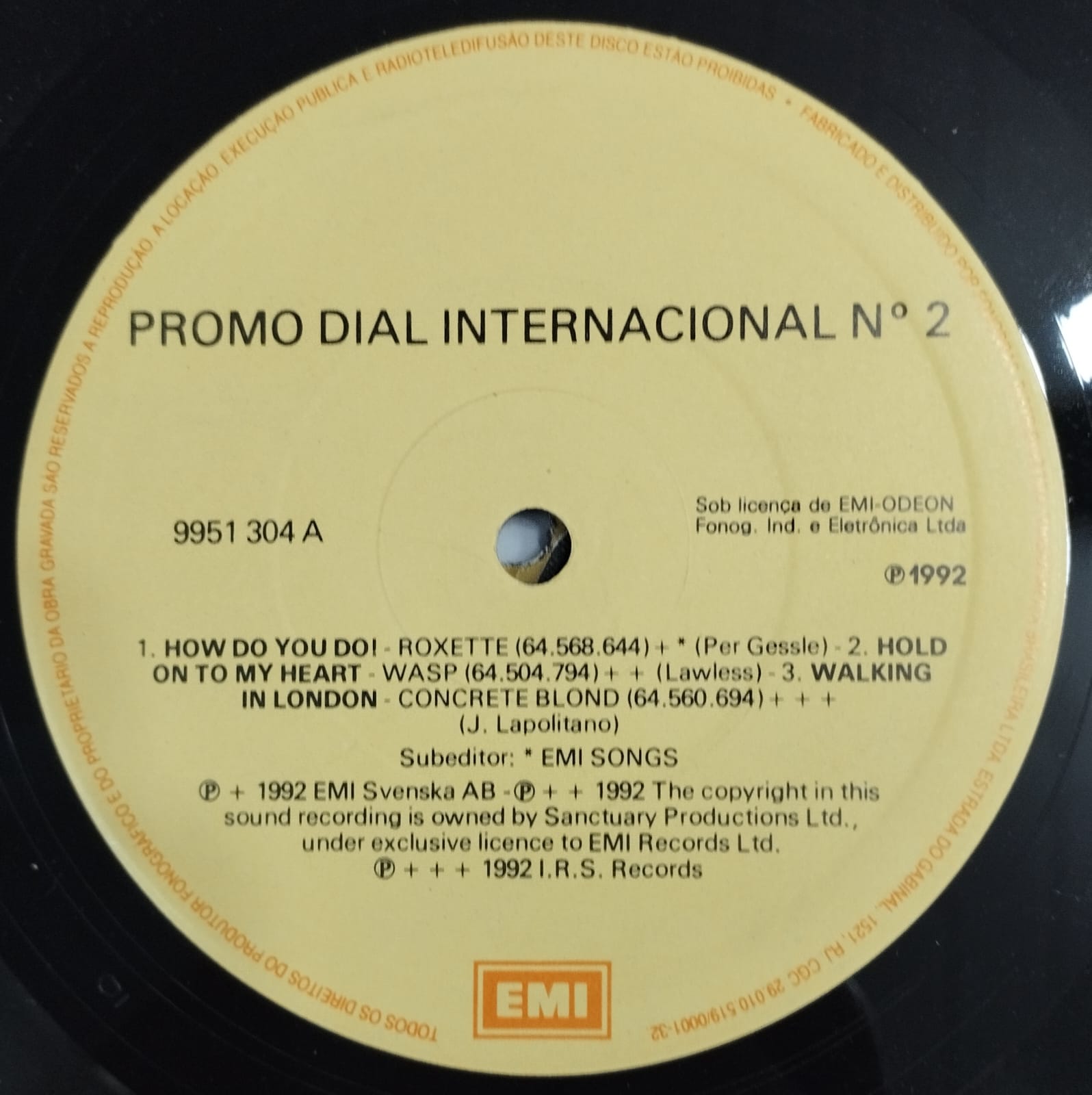 Various ‎– Promo Dial Internacional N° 2