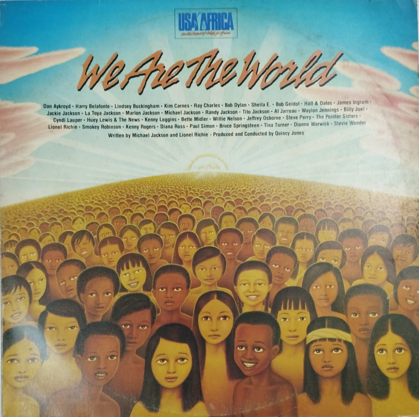 USA For Africa ‎– We Are The World (Single, Promo)