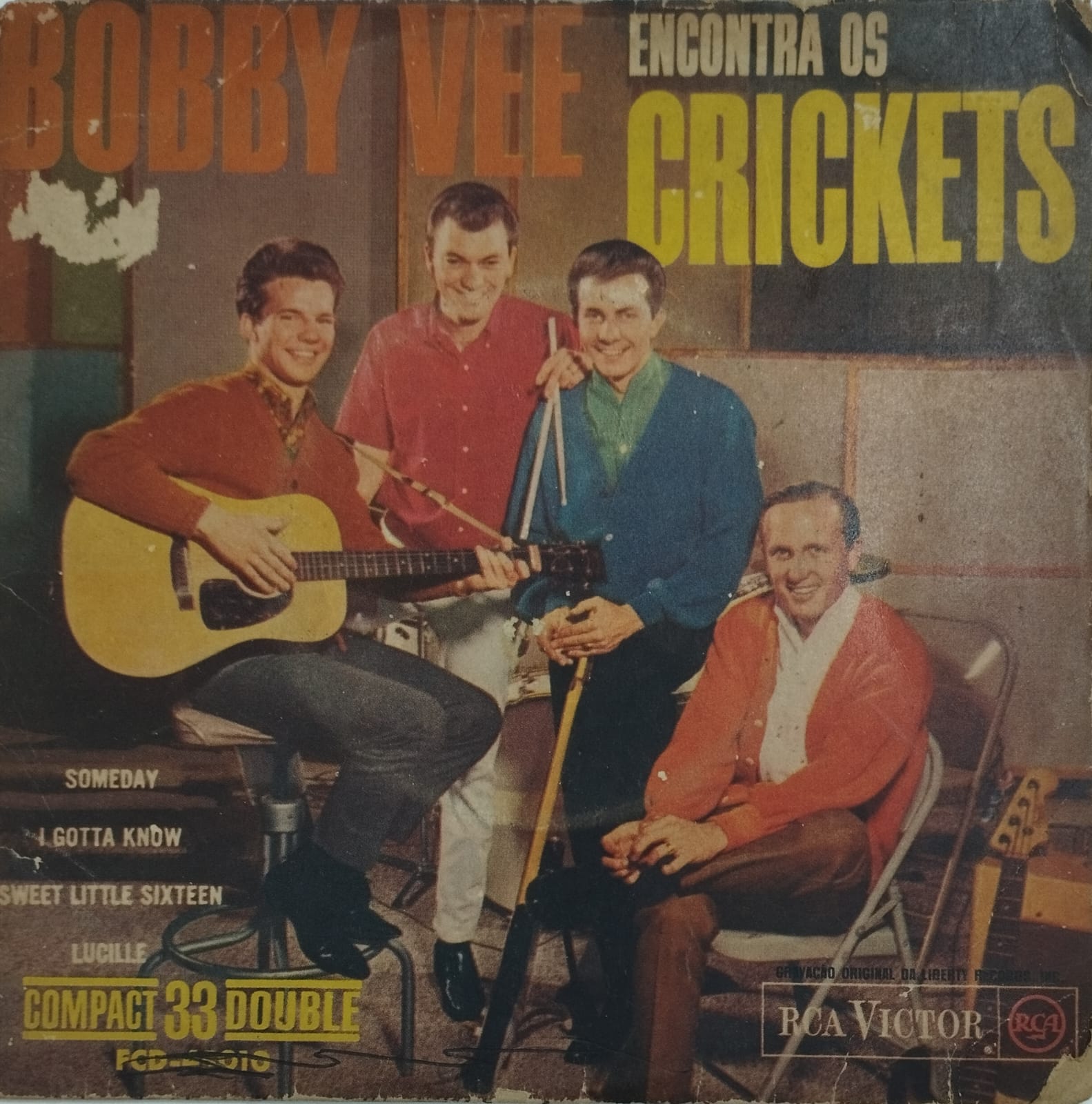 Bobby Vee and The Crickets - Bobby Vee Encontra Os Crickets (Compacto)