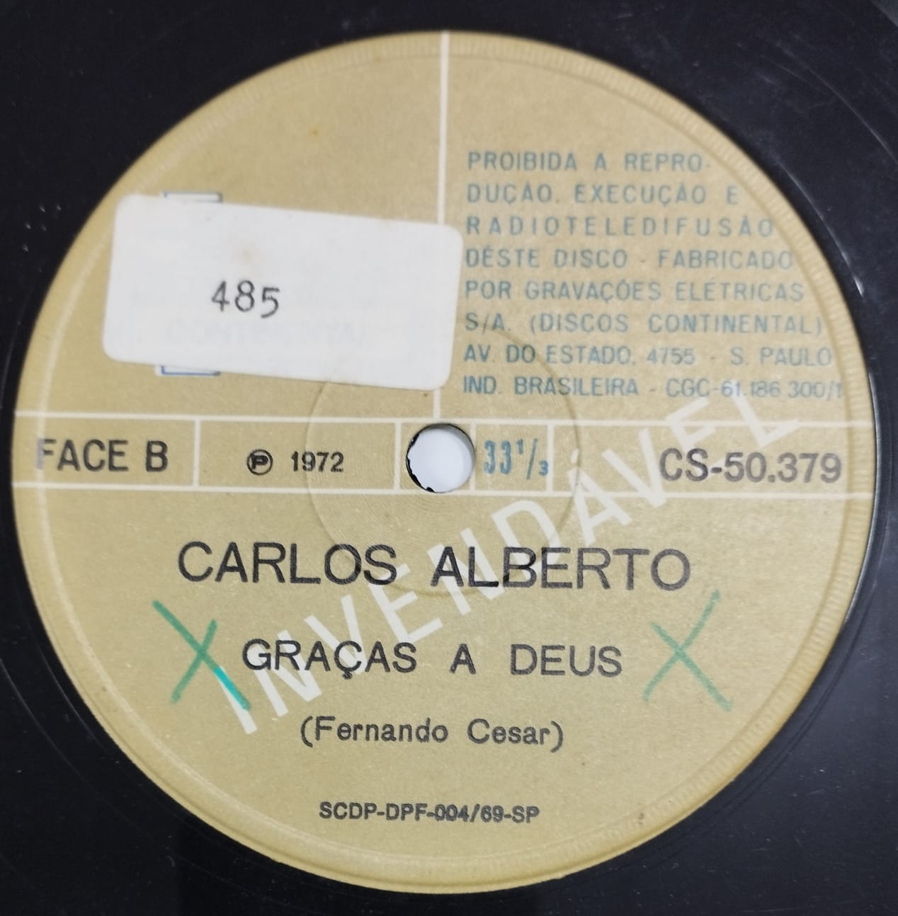 Carlos Alberto - Podem Falar / Graças a Deus (Compacto)